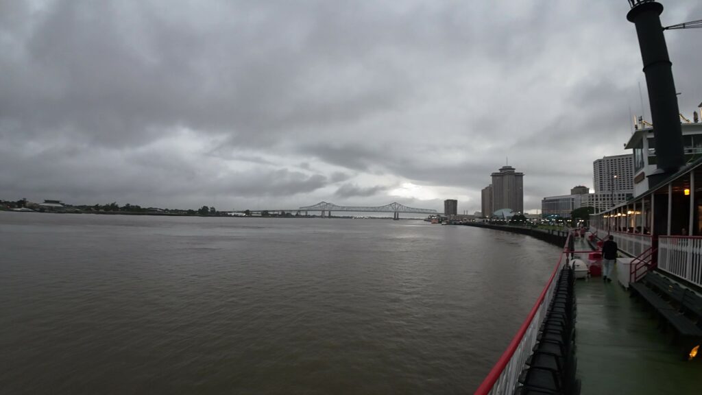 View of the Mississippi River Bridge