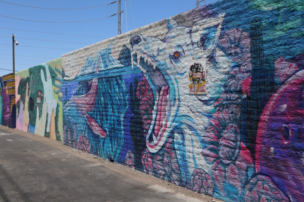 Wolf Mural