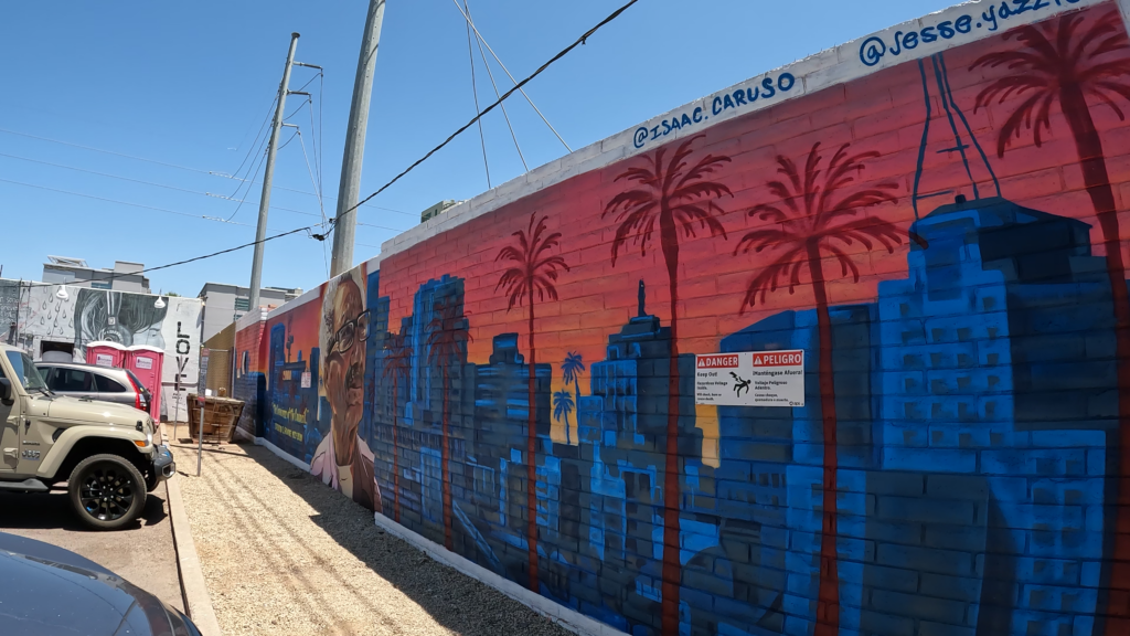 Another View of the Calvin Goode Memorial Mural