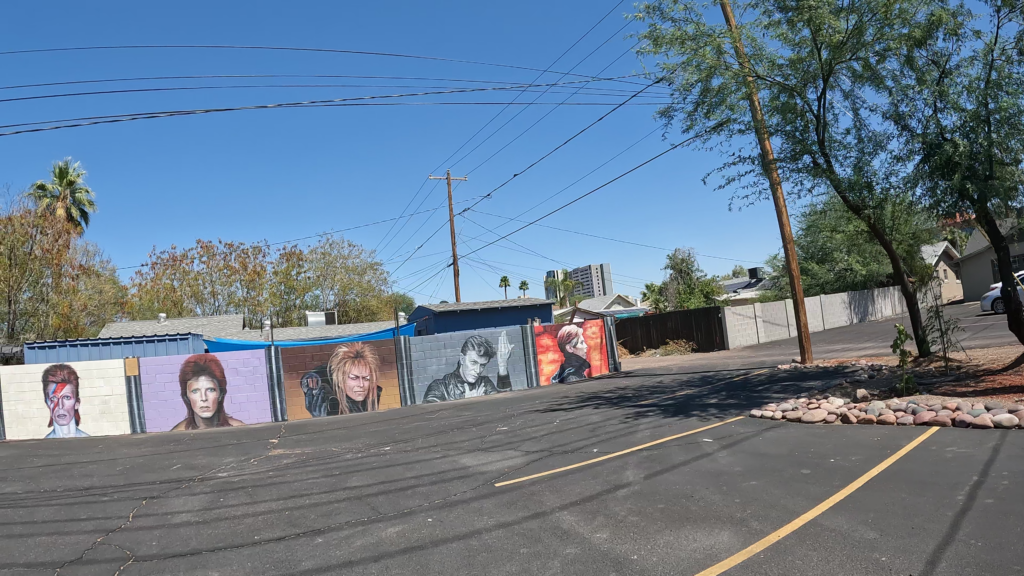 The Wall of David Bowie