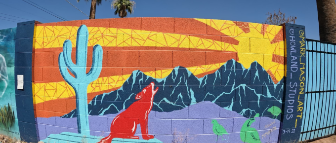 Coyote Mural