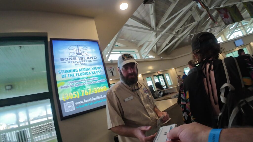 Boarding Ferry by Number