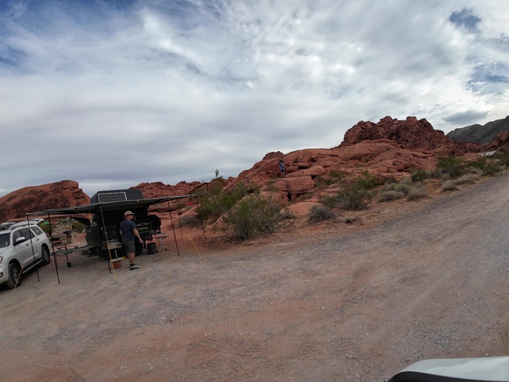 Atlatl Campground at the Valley of Fire