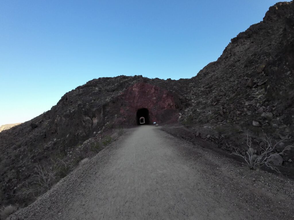 Old Train Tunnel Trail by Hoover Dam