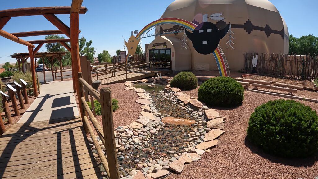 Navajo Information Center in Tuba City