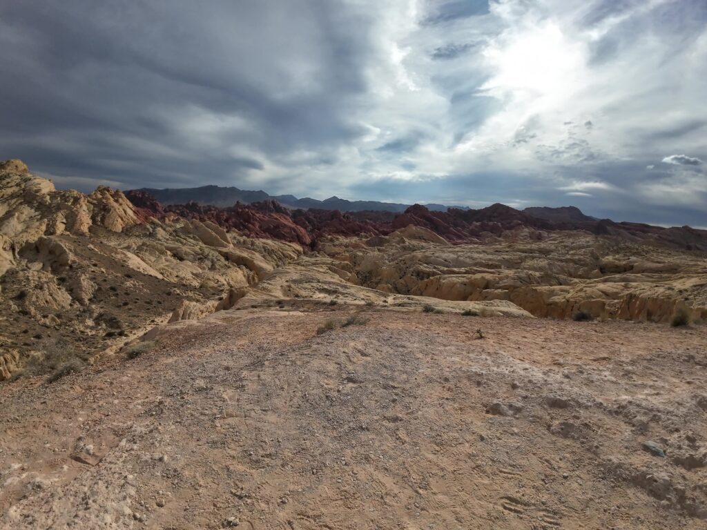 Amazing Contrasting Colors in Fire Canyon