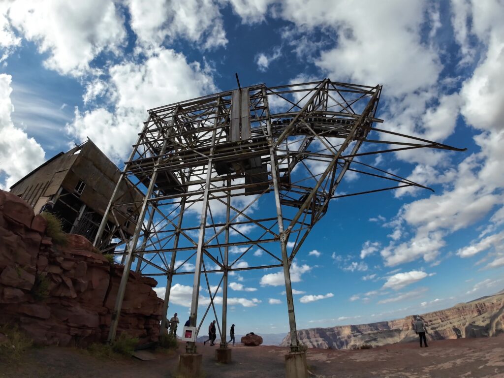 Remains of the Tram Structure at Guano Point