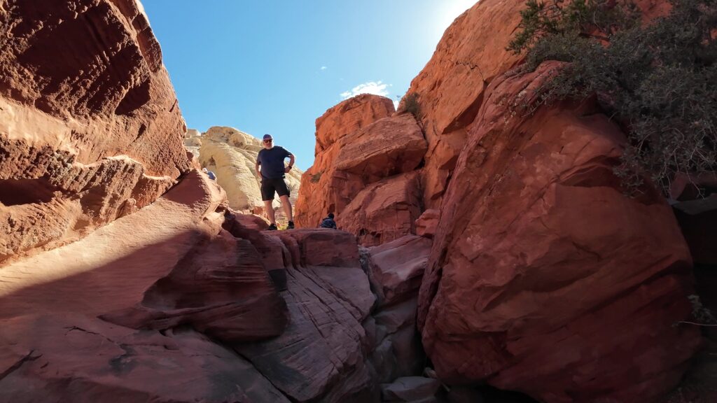 Rock Climbing on the Calico Tanks Trail