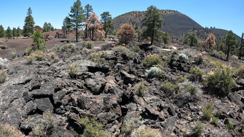 Sunset Volcano Lave Flow