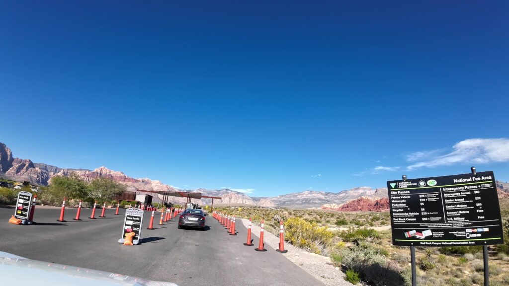 Entrance to Red Rock Canyon