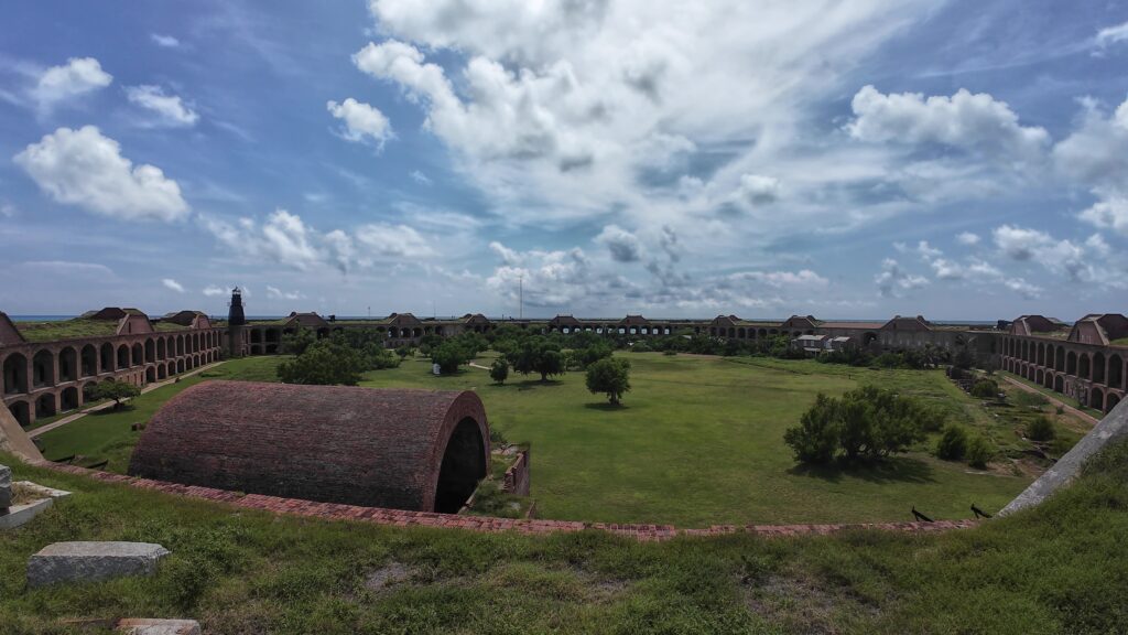 The Parade Grounds at Fort Jefferson