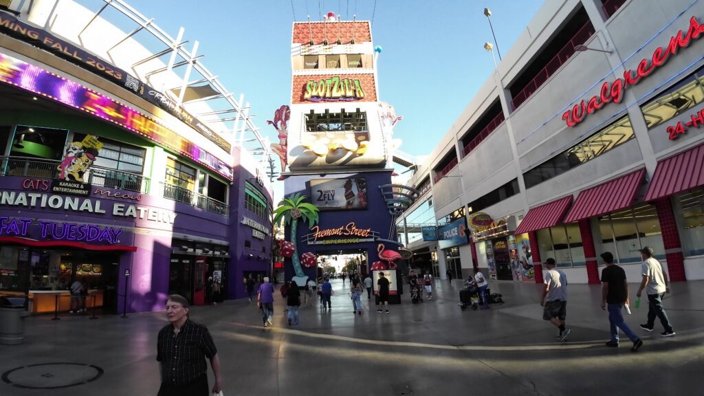 Slotzilla at Fremont Street