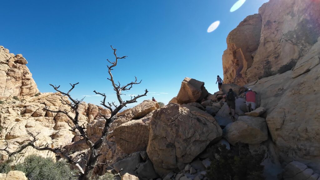 Near the Top of Calico Tanks Trail