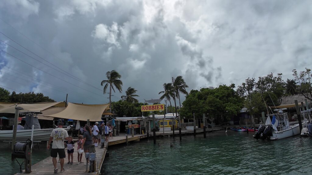 View from the Dock at Robbie's