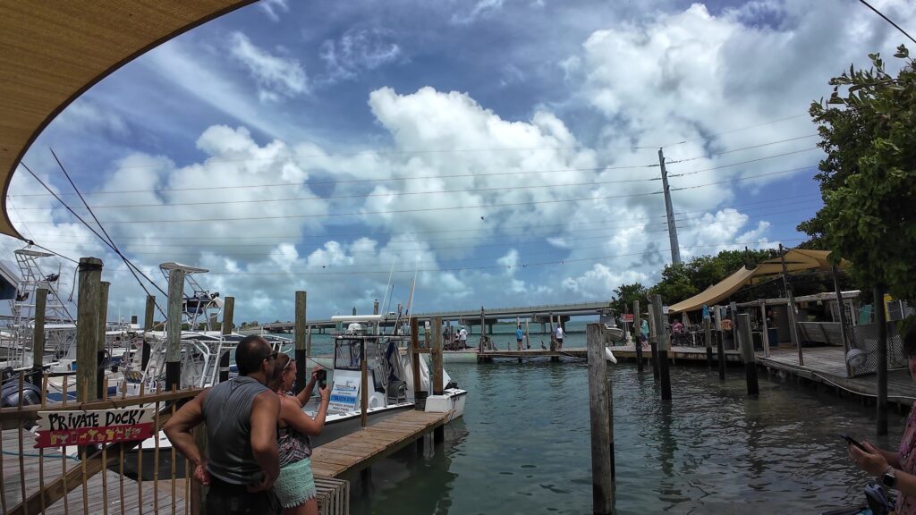 View for the Charter Dock