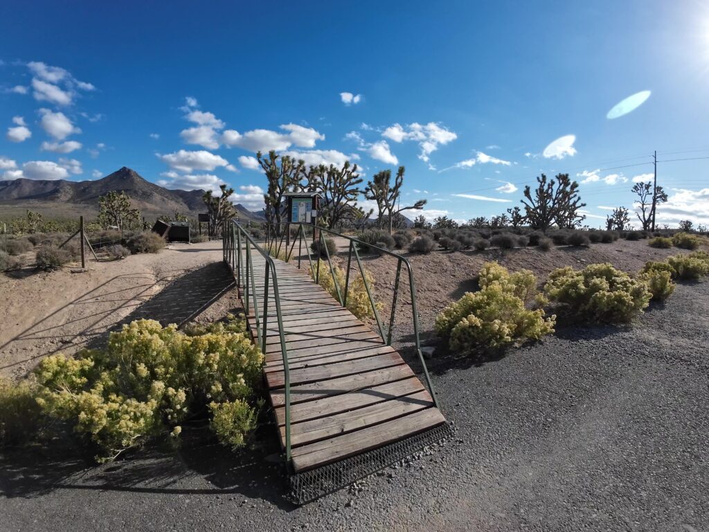 Entrance to the Grapevine Mesa Joshua Tree Park