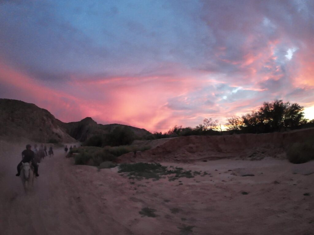 Coming out of the Canyon