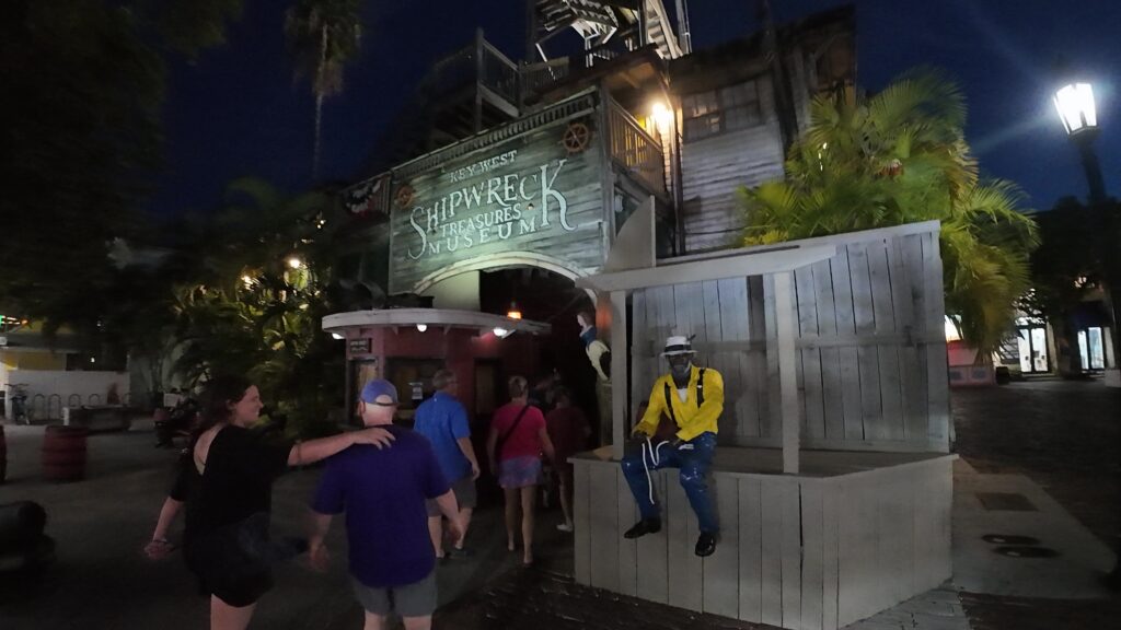 Entrance to the Shipwreck Treasures Museum