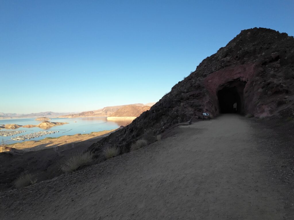 Lake Mead at front of Tunnel #2